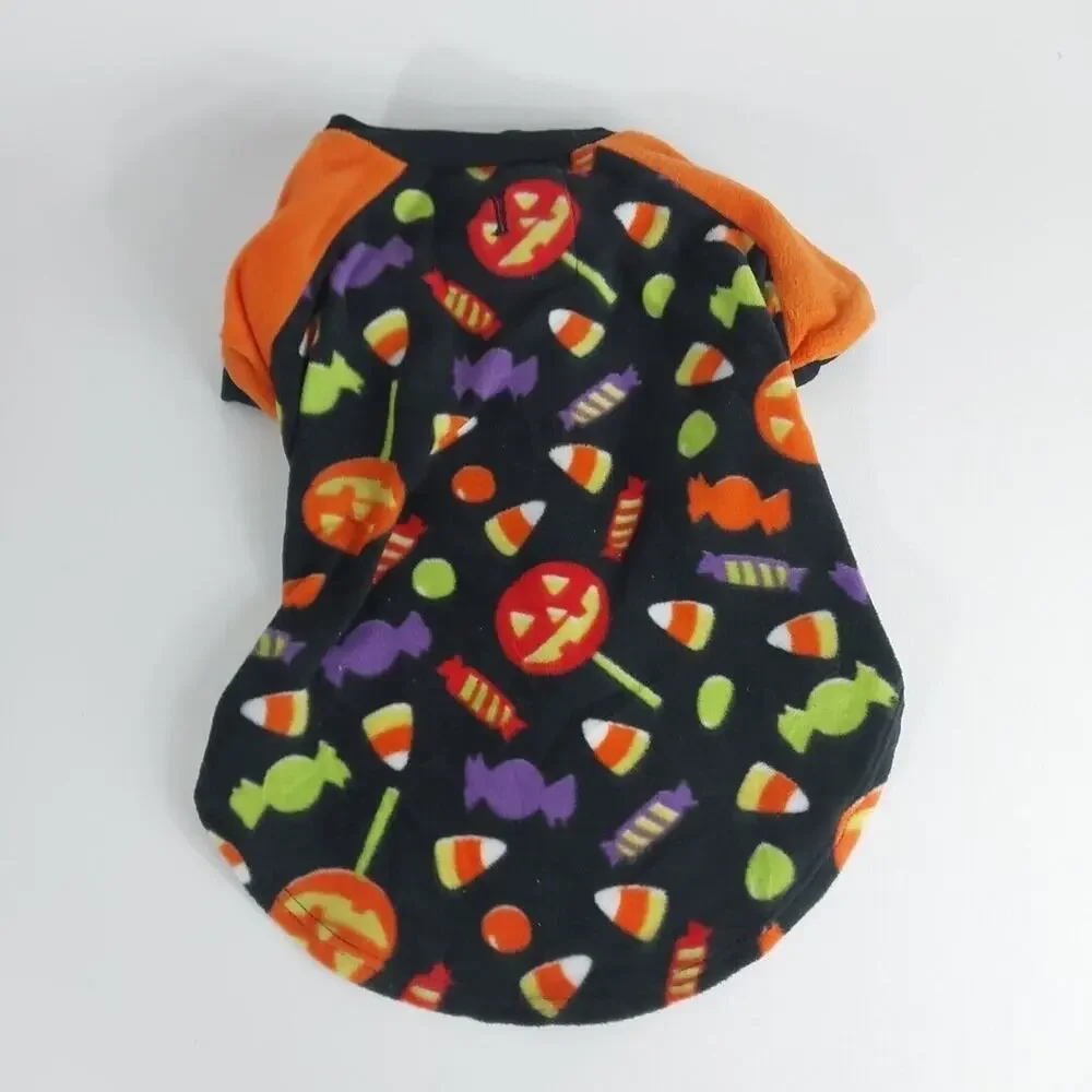Way to Celebrate Halloween Candy Corn Pajamas for Dog Size Medium 20